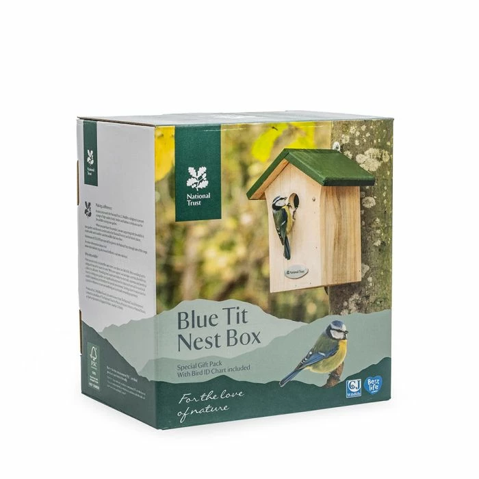 National Trust Blue Tit Nest Box 28mm Gift Set - Image 2