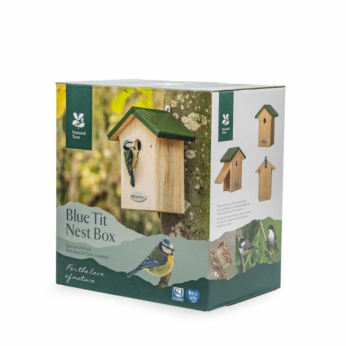National Trust Blue Tit Nest Box 28mm Gift Set - Image 3