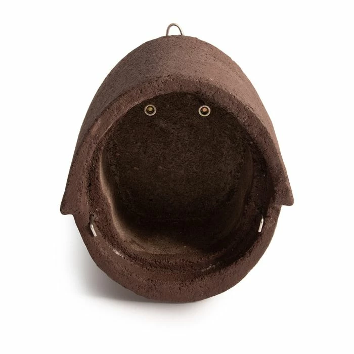 WoodStone® Alicante 32mm Oval Hole Nest Box (Brown) - Image 3