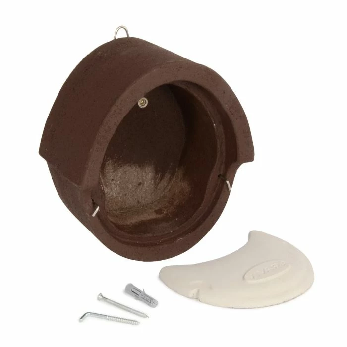 WoodStone® Alicante Open Nest Box (Brown) - Image 3