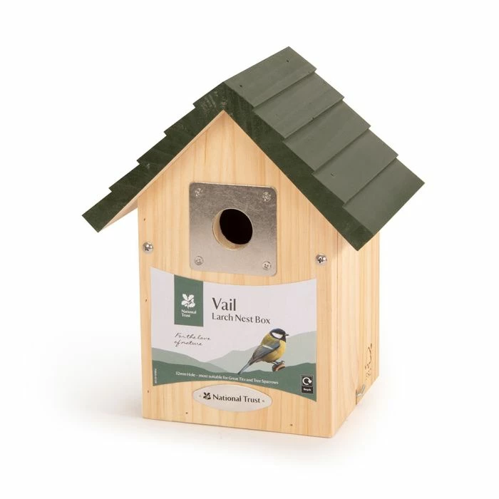 National Trust Vail Larch 32mm Nest Box - Image 4