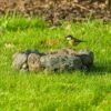 Garda Large Stone-Effect Bird Bath