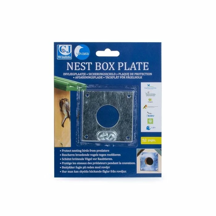 Bird Nest Box Metal Plate - Image 2